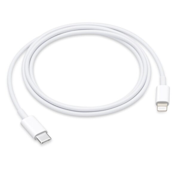 APPLE - ORIGINAL DATA CABLE TYPE-C TO LIGHTNING ΛΕΥΚΟ 1m BULK