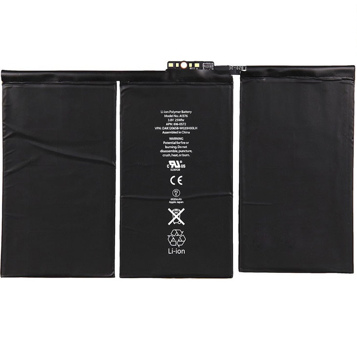 APPLE iPad 2 - BATTERY 7306mAh LI-Pol, BULK