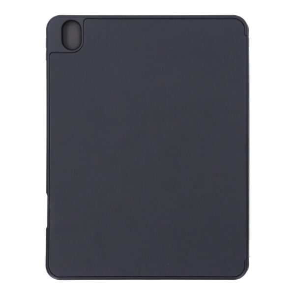 APPLE iPad Air 4 2020 10.9" - Triple Folding Leather Case with TPU Pen Slot Black