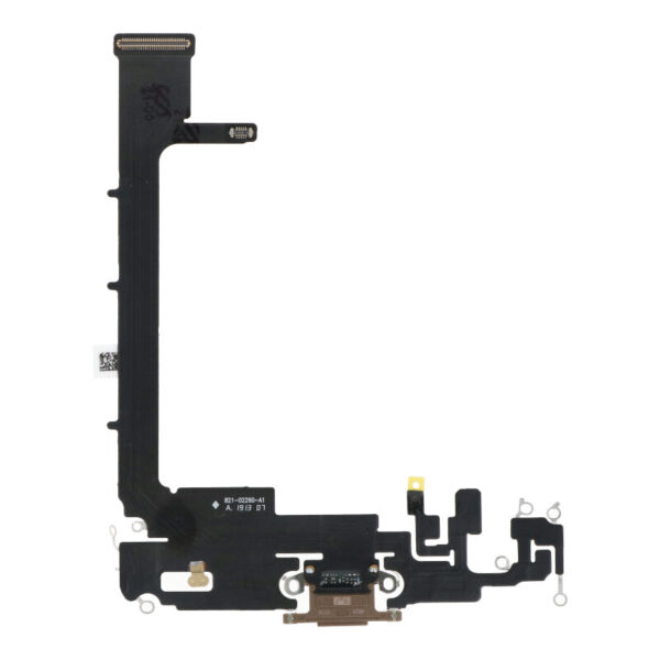 APPLE iPhone 11 Pro Max - Charging Flex Cable Connector Gold OEM