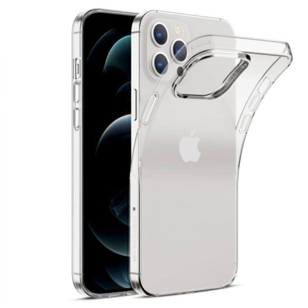 APPLE iPhone 12 / 12 Pro - ΘΗΚΗ ΣΙΛΙΚΟΝΗΣ 2mm ΔΙΑΦΑΝΗ