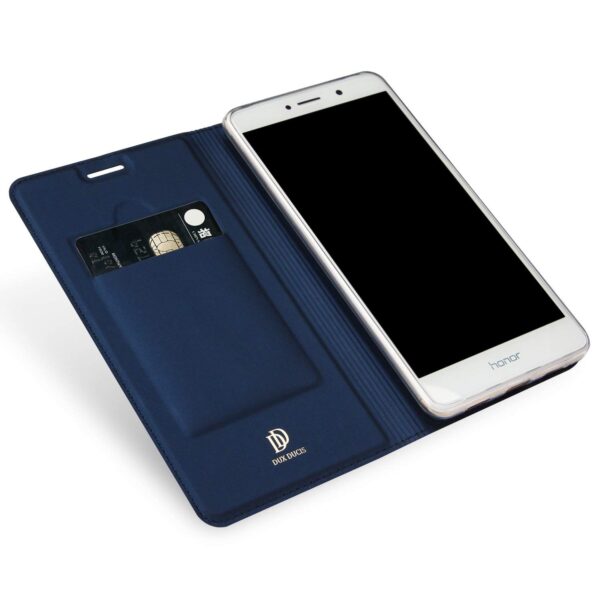 APPLE iPhone 12 Mini - ΘΗΚΗ BOOK STYLE DUX SKIN ΜΑΓΝΗΤΙΚΗ ΜΠΛΕ
