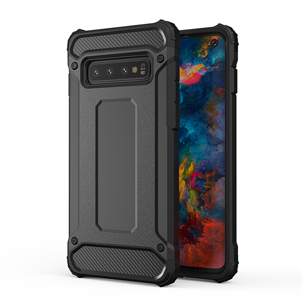 APPLE iPhone 12 Mini - ΘΗΚΗ ΣΙΛΙΚΟΝΗΣ CARBON ARMOR ΜΑΥΡΗ