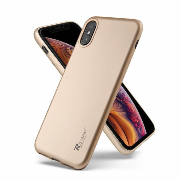 APPLE iPhone 12 Mini - ΘΗΚΗ ΣΙΛΙΚΟΝΗΣ REVERSE JELLY ΧΡΥΣΗ