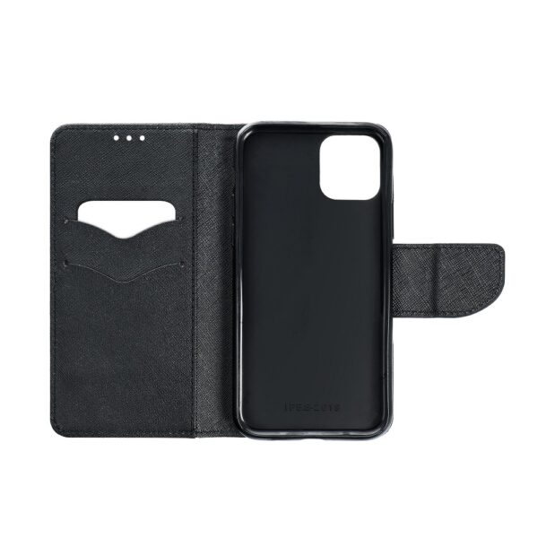 APPLE iPhone 13 Mini - ΘΗΚΗ NETONE FANCY DIARY BOOK STYLE ΠΟΡΤΟΦΟΛΙ ΜΑΥΡΗ - ΧΡΥΣΗ