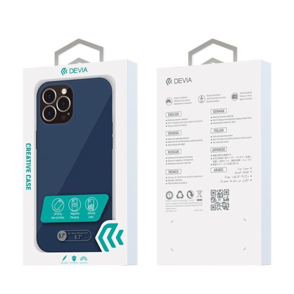 APPLE iPhone 13 Pro Max - ΘΗΚΗ DEVIA Nature Series Magnetic Case Navy Blue