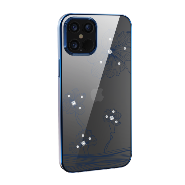 APPLE iPhone 13 - ΘΗΚΗ DEVIA Crystal Flora Series Case Navy Blue
