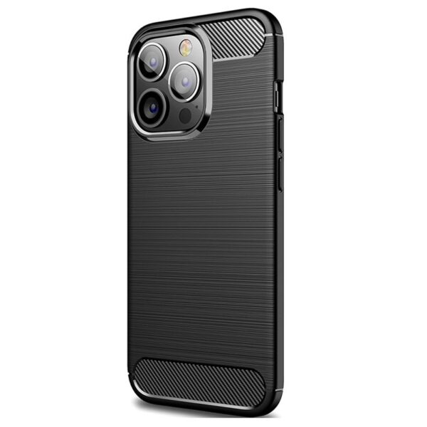 APPLE iPhone 14 Plus - ΘΗΚΗ ΣΙΛΙΚΟΝΗΣ CARBON ΜΑΥΡΗ
