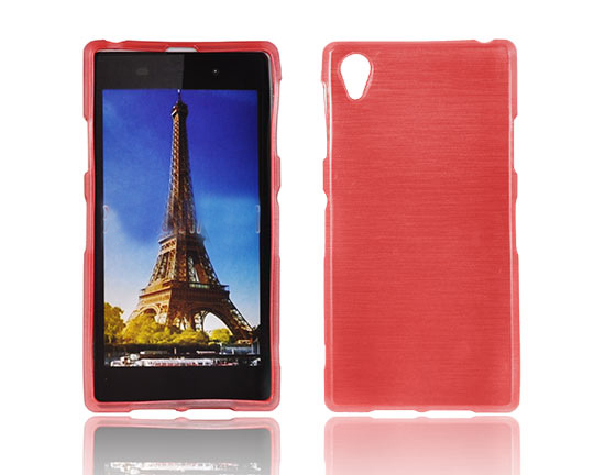 APPLE iPhone 6 Plus/6S Plus - ΘΗΚΗ ΣΙΛΙΚΟΝΗΣ BACK CASE ZINA ΚΟΚΚΙΝΗ