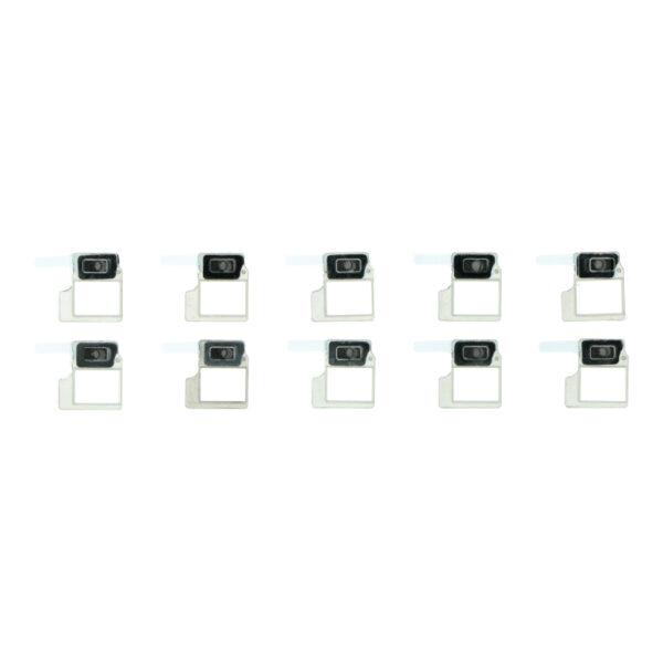 APPLE iPhone 8 Plus - Anti-dust mesh and frame for Battery Door Microphone 10pcs Black Original