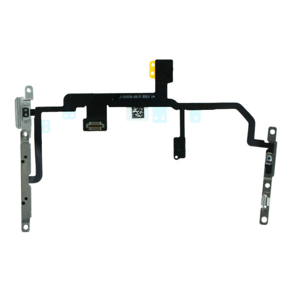 APPLE iPhone 8 Plus - Power + Volume Button Flex Cable + Metal Bracket Original