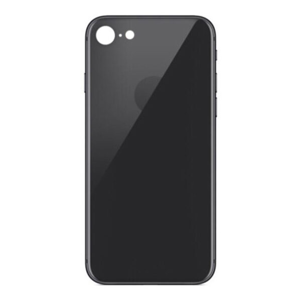 APPLE iPhone 8 / iPhone SE 2020 - Battery cover Black High Quality