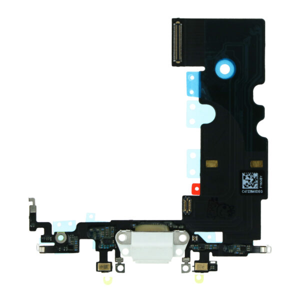 APPLE iPhone 8 / iPhone SE 2020 - Charging Flex Cable Connector White Original