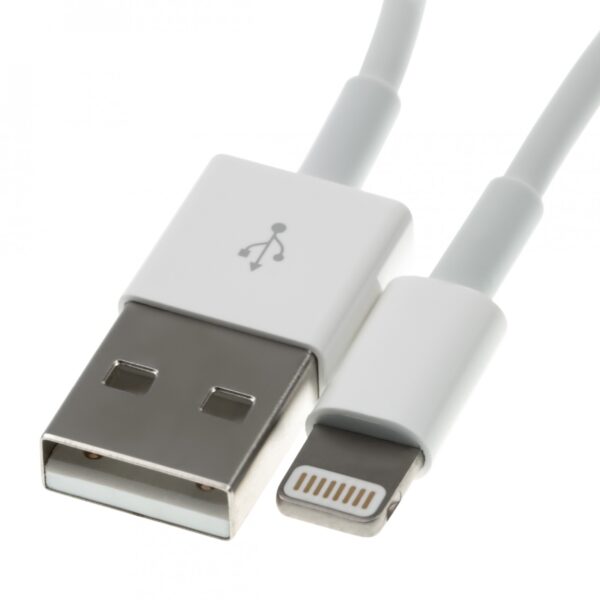 APPLE iPhone - ORIGINAL DATA CABLE LIGHTNING TO USB 2.0 ΛΕΥΚΟ 1m, Bulk