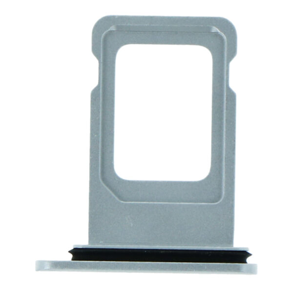 APPLE iPhone XR - SIM Card Tray With Waterproof Ring Rubber White Original