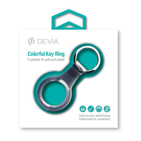 DEVIA AirTag silicon Key Ring Tawny