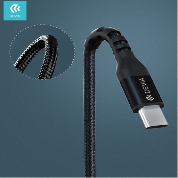 DEVIA Gracious Series PD Cable For Lightning Black (5V, 3A, 1.5M)