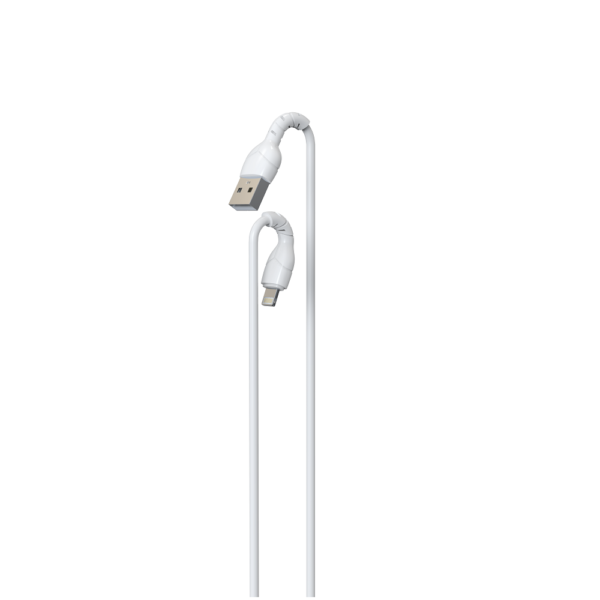 DEVIA Kintone Series Cable for Lightning White (5V 2.1A, 1M)