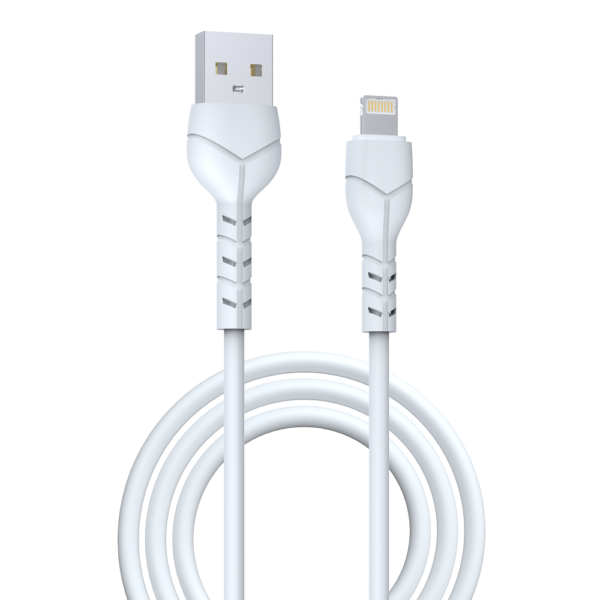DEVIA Kintone Series Cable for Lightning White (5V 2.1A, 1M)