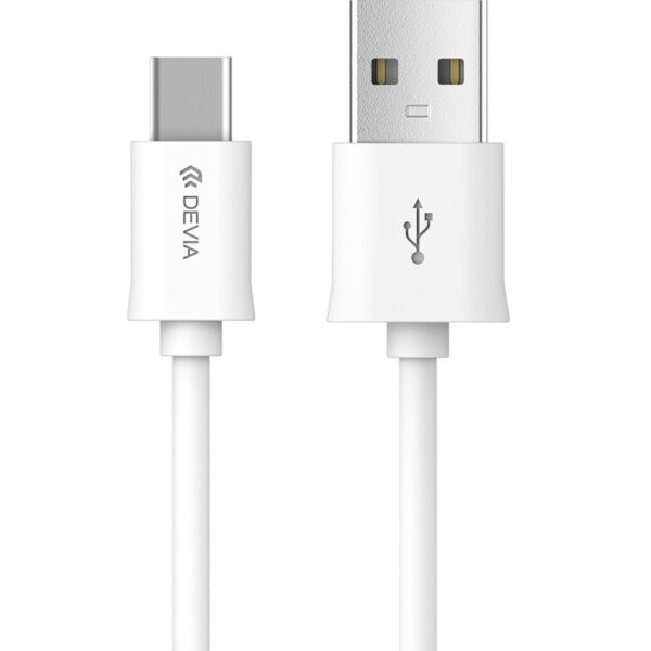 DEVIA Smart Series Cable for Type-C White (5V 2A,2M)