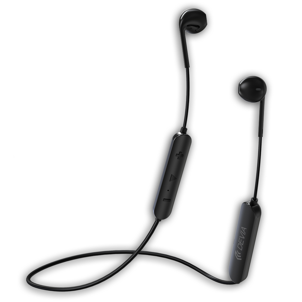 DEVIA Smart series sport wireless earphone BLUETOOTH HEADSET BLACK