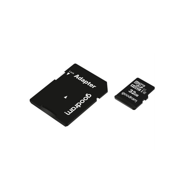 GOODRAM ΚΑΡΤΑ microSD HC 32GB + SD Adapter UHS-1 Class10