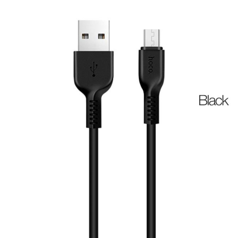 HOCO - X20 DATA CABLE microUSB 2m BLACK