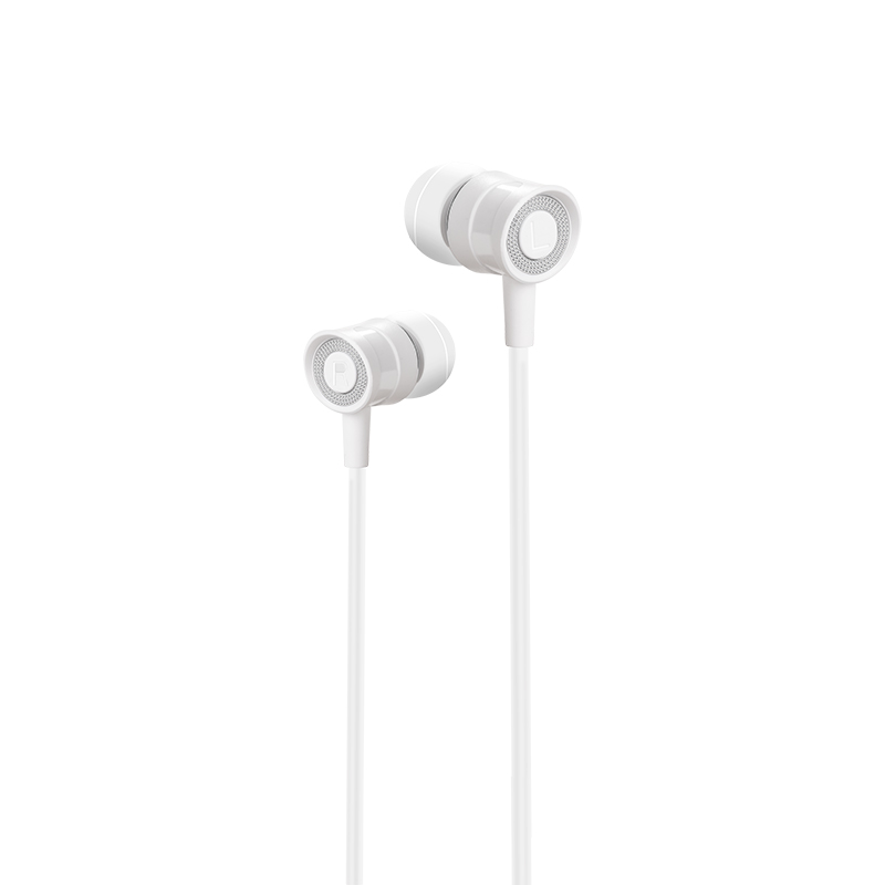 HOCO - M37 STEREO WIRED EARPHONES HANDS FREE WHITE