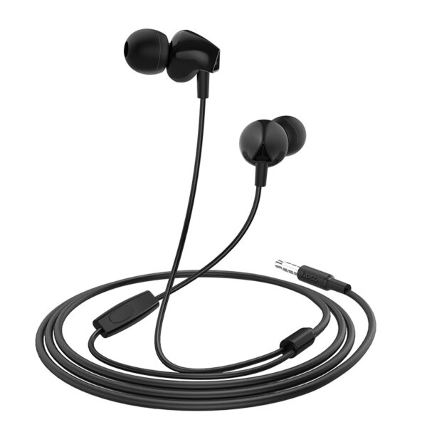 HOCO - M60 STEREO WIRED EARPHONES HANDS FREE BLACK