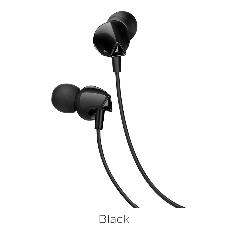 HOCO - M60 STEREO WIRED EARPHONES HANDS FREE BLACK