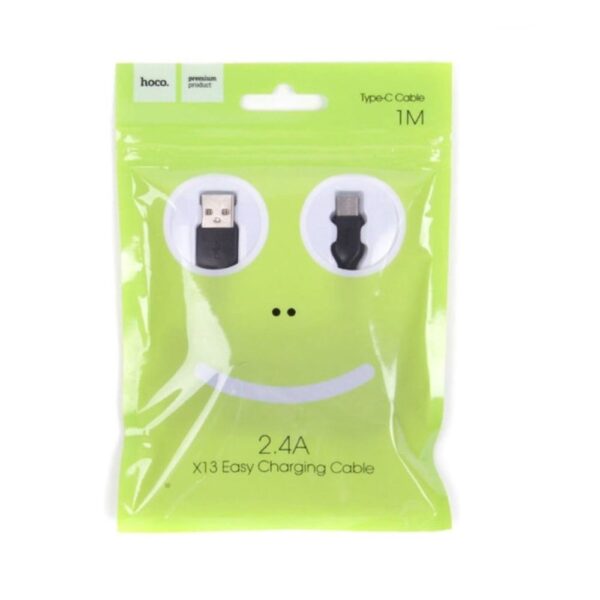 HOCO - X13 DATA CABLE Type C 1m BLACK