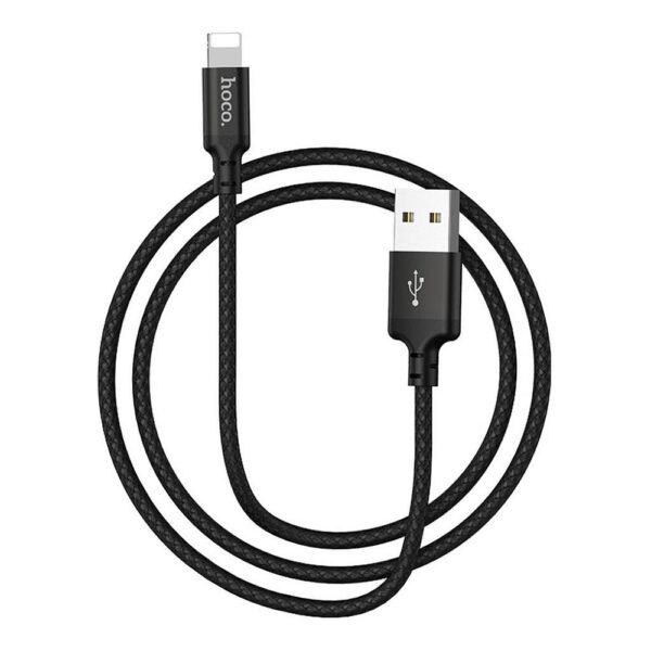 HOCO - X14 DATA CABLE LIGHTNING 1m BLACK