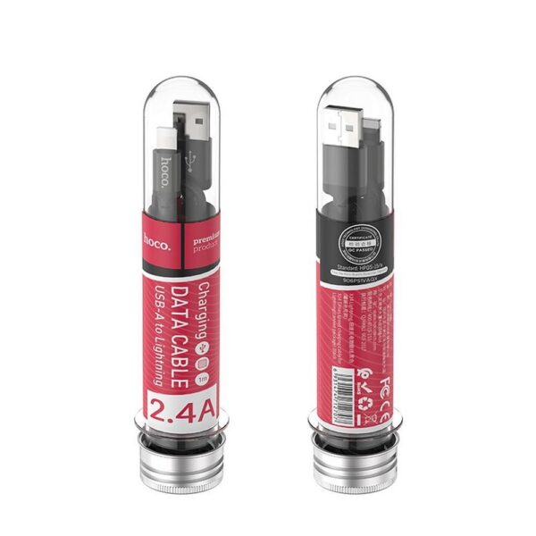 HOCO - X14 DATA CABLE LIGHTNING 1m BLACK