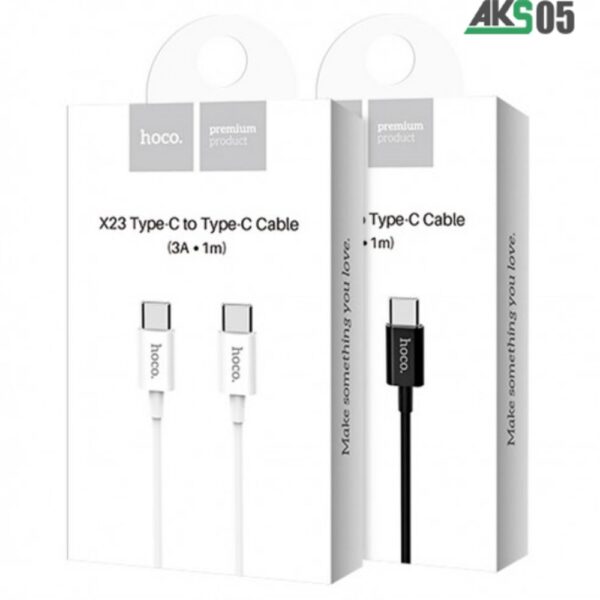 HOCO - X23 DATA CABLE Type C TO Type C 1m BLACK