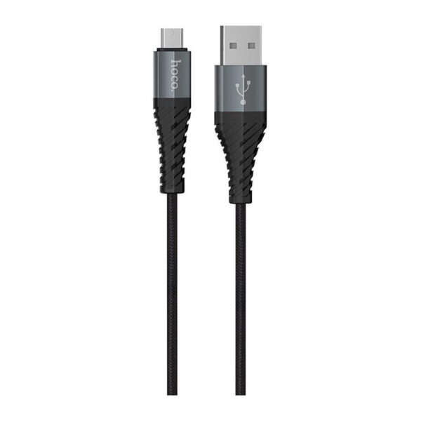 HOCO - X38 COOL QUICK CHARGE DATA CABLE MICRO USB 1m BLACK