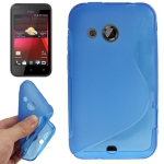 HTC Desire 200 -  ΣΙΛΙΚΟΝΗΣ S-CASE ΜΠΛΕ