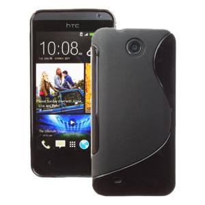 HTC Desire 300 -  ΣΙΛΙΚΟΝΗΣ S-CASE ΜΑΥΡΗ