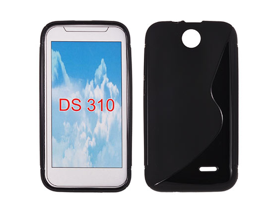 HTC Desire 310 -  ΣΙΛΙΚΟΝΗΣ S-CASE ΜΑΥΡΗ