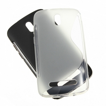 HTC Desire 500 -  ΣΙΛΙΚΟΝΗΣ S-CASE ΔΙΑΦΑΝΗ
