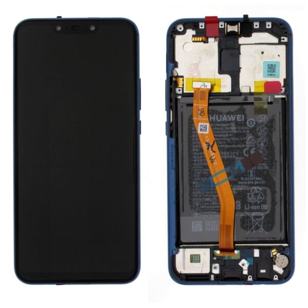 HUAWEI Mate 20 Lite - LCD + Touch + Frame+ Battery Blue Original Service Pack