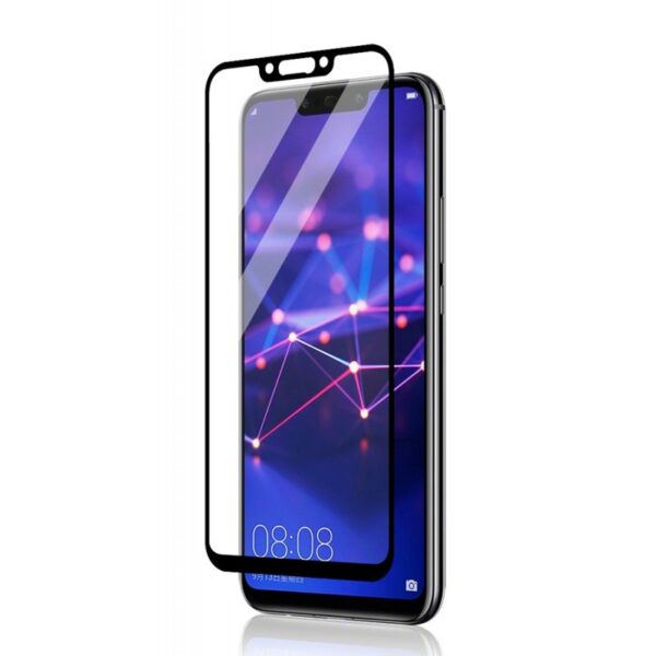 HUAWEI Mate 20 Lite - TEMPERED GLASS 9H Hardness 0,3mm 5D ΜΑΥΡΟ FULL GLUE