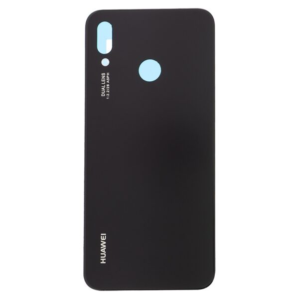 HUAWEI P20 Lite - Battery cover + Adhesive Black High Quality