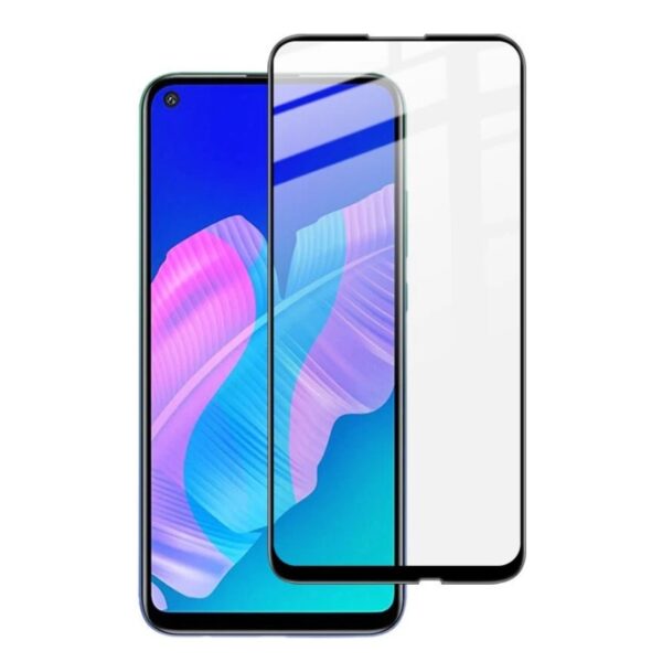 HUAWEI P40 Lite E - TEMPERED GLASS 9H Hardness 0,3mm 5D ΜΑΥΡΟ FULL GLUE
