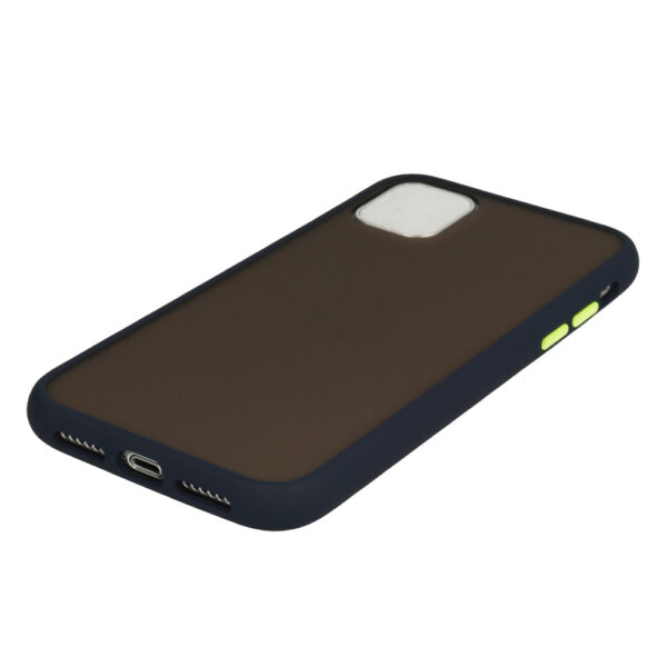 HUAWEI P40 Pro - ΘΗΚΗ ΣΙΛΙΚΟΝΗΣ VENNUS COLOR BUTTOΝ BUMPER BLUE