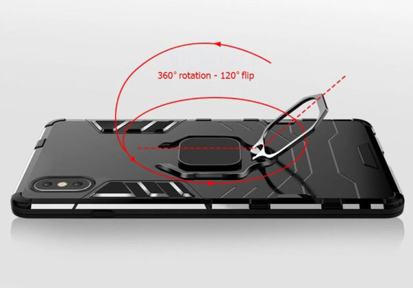 HUAWEI P40 - ΘΗΚΗ ΣΙΛΙΚΟΝΗΣ RING ARMOR BLACK