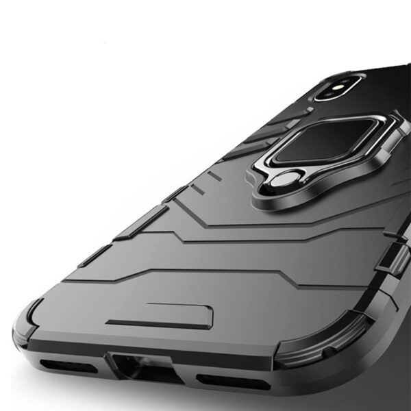 HUAWEI P40 - ΘΗΚΗ ΣΙΛΙΚΟΝΗΣ RING ARMOR BLACK