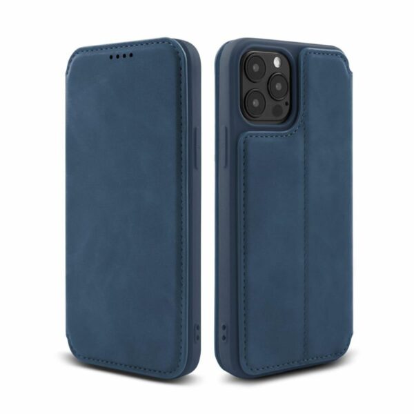 HUAWEI P50 - ΘΗΚΗ BOOK STYLE VINTAGE ΜΑΓΝΗΤΙΚΗ ΜΠΛΕ