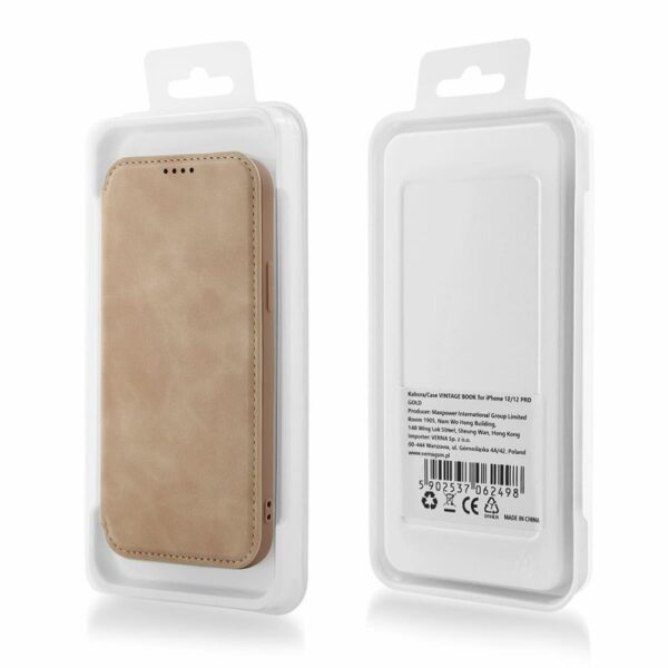 HUAWEI P50 - ΘΗΚΗ BOOK STYLE VINTAGE ΜΑΓΝΗΤΙΚΗ ΧΡΥΣΗ