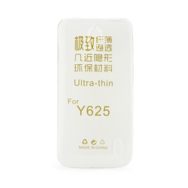 HUAWEI Y625 - ΘΗΚΗ ΣΙΛΙΚΟΝΗΣ ULTRA SLIM 0,3mm ΔΙΑΦΑΝΗ
