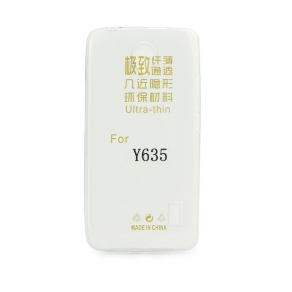 HUAWEI Y635 - ΘΗΚΗ ΣΙΛΙΚΟΝΗΣ ULTRA SLIM 0,3mm ΔΙΑΦΑΝΗ